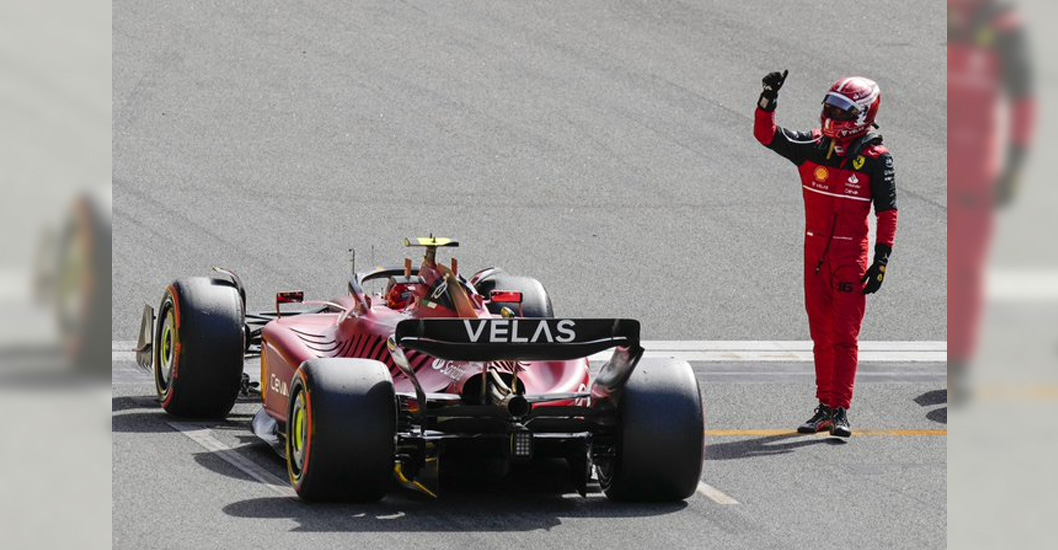 ¡EL MÁS VELOZ EN BARCELONA! Leclerc logra la ‘pole’ en el GP de España y saldrá delante de Verstappen